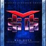 "McAULEY SCHENKER GROUP" oben. "BAD BOYS" unten. Mittig rotes Logo auf blauem Hintergrund., 4 CDs