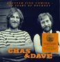 "ANUVER FING COMING - 50 YEARS OF ROCKNEY" und "CHAS & DAVE". Zwei Männer stehen lächelnd vor einem Holzhintergrund., LP