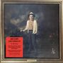 Roter Text: "IAN DURY, LORD UPMINSTER", daneben eine Person mit Hut und bunter Kleidung, umgeben von schwarzem Hintergrund., LP