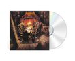 „Magnum“, „On a Storyteller's Night“. Illustration: Personen sitzen um ein Feuer in einer rustikalen Taverne. CD daneben., CD