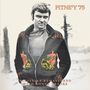 Texte: "PITNEY '75", "Digitally Remastered with Bonus Tracks". Mann in Jacke mit bunten Mustern, unscharfer Hintergrund., CD