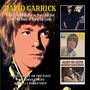 David Garrick. Drei Alben, zwei Discs, Bonus-Tracks, digital remastered. Vier Porträts des Sängers in verschiedenen Designs., 2 CDs