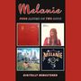 **Melanie**  
FOUR ALBUMS ON TWO DISCS  
**DIGITALLY REMASTERED**  
Vier Album-Cover in einem Raster., 2 CDs