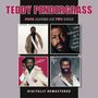 "Teddy Pendergrass. Four albums on two discs. Digitally remastered." Vier Albumcover von Teddy Pendergrass., 2 CDs