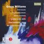 Text: "Grace Williams", "Violin Concerto", "Geneva Lewis, violin". Farbenfrohes Malerei-Motiv mit abstrakten Pinselstrichen., CD
