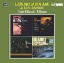 LES McCANN Ltd. & LOU RAWLS: Vier klassische Alben mit Coverbildern der Musiker in Aktion und historischen Fotos., 2 CDs