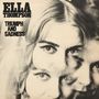 Text: "Ella Thompson, Triumph and Sadness". Schwarz-weißes Porträt einer Frau mit halb verdecktem, mystischem Blick., LP