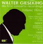 Walter Gieseking - His first concerto recordings Vol.3, CD