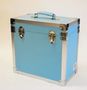 : Steepletone 12" LP Record Storage Carry Case (Light Blue), ZUB