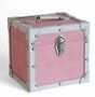 : 7 Inch 50 Record Storage Carry Case (Pink Fabric), ZUB