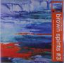 Text: "brown spirits #3", "Soul Jazz Records", "Special Limited Edition".  
Abstraktes Gemälde in Blau- und Rottönen., LP