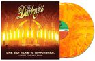 "The Darkness", "One Way Ticket to Birmingham", "Live at the NEC 2006". Zwei orange-gelbe Schallplatten., 2 LPs