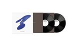 Texte: "It’s You I Wonder". Cover mit blauer Form, zwei schwarze Vinyl-Schallplatten sind zu sehen.