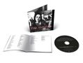 CD-Cover mit Text "THE SMITHS BEST... I", daneben ein CD-Booklet mit Songtexten und eine schwarze CD mit weißem Text.