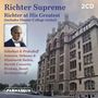 "Richter Supreme: Richter at His Greatest", 2CD, Schubert & Prokofieff, Sonatas, Debussy & Hindemith Suites. Bild eines alten Gebäudes., 2 CDs