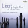 Franz Liszt (1811-1886): Sämtliche Werke für Cello & Klavier, CD