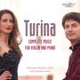 Joaquin Turina: Werke für Violine & Klavier, 2 CDs