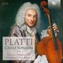 Giovanni Benedetto Platti (1697-1763): Cellosonaten Nr.1-12, 2 CDs