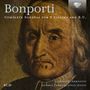 Francesco Bonporti (1672-1749): Sonaten für 2 Violinen & Bc op.1 Nr.1-10,op.2 Nr.1-10,op.4 Nr.1-10,op.6 Nr.1-10, 4 CDs