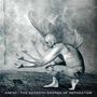 "ARENA THE SEVENTH DEGREE OF SEPARATION" steht unten. Eine surrealistische Figur mit mehreren Armen und Flügeln hockt., CD