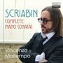 Alexander Scriabin (1872-1915): Klaviersonaten Nr.1-10, 2 CDs