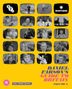 Text: "BFI", "REDIFFUSION", "DANIEL FARSON'S GUIDE TO BRITAIN VOLUME 2", "DUAL FORMAT EDITION". Schwarz-Weiß-Bilder auf gelbem Hintergrund., 1 Blu-ray Disc und 1 DVD