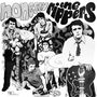 "Honesty & the Rippers" steht in großen, geschwungenen Buchstaben. Illustration von fünf Personen mit Gitarren und Schlagzeug., LP