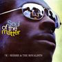 "Soul of the matter" in bunten Buchstaben. "HERBIE & THE ROYALISTS" darunter. Nahaufnahme eines Gesichts mit Sonnenbrille., LP