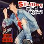 "Sham 69", "Borstal Breakout", "LIVE IN CONCERT". Ein Mann in Jeansjacke kniet, singt in ein Mikrofon., CD