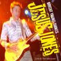 Text: „Bright Young Things“, „Jesus Jones“, „Live At The Marquee“. Ein Gitarrist spielt leidenschaftlich auf der Bühne., 2 CDs