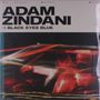 Text: "ADAM ZINDANI", "BLACK EYES BLUE". Verschwommene rote Lichter und eine Person am Steuer in einem Auto in Bewegung., 2 LPs