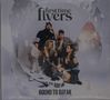„first time flyers“ oben, „BOUND TO BREAK“ unten. Vier posierende Personen in stilvoller Kleidung., CD
