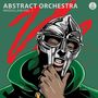 Logo: Worte "ABSTRACT ORCHESTRA MADVILLAIN VOL. 1"; Illustration eines Mannes mit metallener Maske und grünem Hoodie.