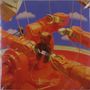 Text: "Rolando Simmons - Human Touch". Ein brauner Teddybär sitzt von orangefarbenen Roboterarmen umgeben vor blauem Himmel., 2 Singles 12"