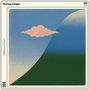 „Moving Images“, „Maston & Foat“ in einer Illustration: rosa Wolke, blauer Himmel, grüner Boden, runde Formen.