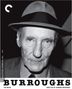 "BURROUGHS", "The Movie", "Directed by Howard Brookner", "The Criterion Collection", "1983". Schwarz-weiß Portrait eines Mannes mit Hut.