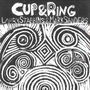 "CUP & RING" und "LARRY STABBINS & MARK SANDERS" stehen oben. Darunter sind konzentrische Kreise und Spiralmuster zu sehen., CD