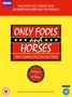 "INCLUDES ALL 7 SERIES AND 15 CHRISTMAS SPECIALS ON 19 DISCS", "ONLY FOOLS AND HORSES", gelber Hintergrund, rote Details., 19 DVDs
