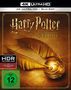 Harry Potter Complete Collection (8 Filme) (Ultra HD Blu-ray & Blu-ray), 8 Ultra HD Blu-rays und 8 Blu-ray Discs