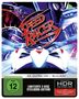 Oben steht "Speed Racer" in roten Buchstaben. Links unten FSK 12. Unten "vorläufige Abbildung". Schwarzer Hintergrund., 1 Ultra HD Blu-ray und 1 Blu-ray Disc