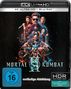 4K ULTRA HD Blu-ray, Mortal Kombat. FSK ab 16 freigegeben. Verschiedene charaktere in kämpferischen Posen., 1 Ultra HD Blu-ray und 1 Blu-ray Disc