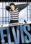 DELUXE EDITION, JAILHOUSE ROCK, ELVIS. Eine Person in gestreiftem Hemd, tanzend, vor Gittern.