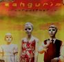 „zahgurim“, „iCanfeelThefun“. Drei Schaufensterpuppen vor gelb-orangefarbenem Hintergrund., CD