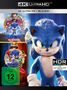 Sonic the Hedgehog 1 & 2 (Ultra HD Blu-ray & Blu-ray), 2 Ultra HD Blu-rays und 2 Blu-ray Discs