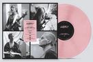 Text auf rosa Streifen: "TRUTH CULT" "Subtramural" "Limited Edition Pink Vinyl". Vier schwarz-weiße Musikerfotos, rosa Vinyl., LP