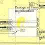 Text: "Passage of Time", "the music of", "Michael F. Hunt", "Last Entry". 
Illustration mit Musiknoten und Yin-Yang-Symbol., CD