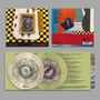 "Leap Life" und "Saul Williams" stehen unten auf einem Schachbrettmuster. Eine CD-Hülle mit kunstvollem Design und Tracklist., CD