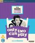 "Only Two Can Play" mit Peter Sellers; lila Bett; zwei gezeichnete Gesichter; Vintage Classics Design; Logo unten rechts., Blu-ray Disc