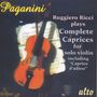 Niccolo Paganini (1782-1840): Capricen op.1 Nr.1-24 für Violine solo, CD