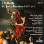 Text: J. S. Bach St. John Passion BWV 245. Künstler: John Mark Ainsley, Catherine Bott. Dirigent: Stephen Cleobury.   
Gemälde: Gruppe biblischer Figuren., 2 CDs